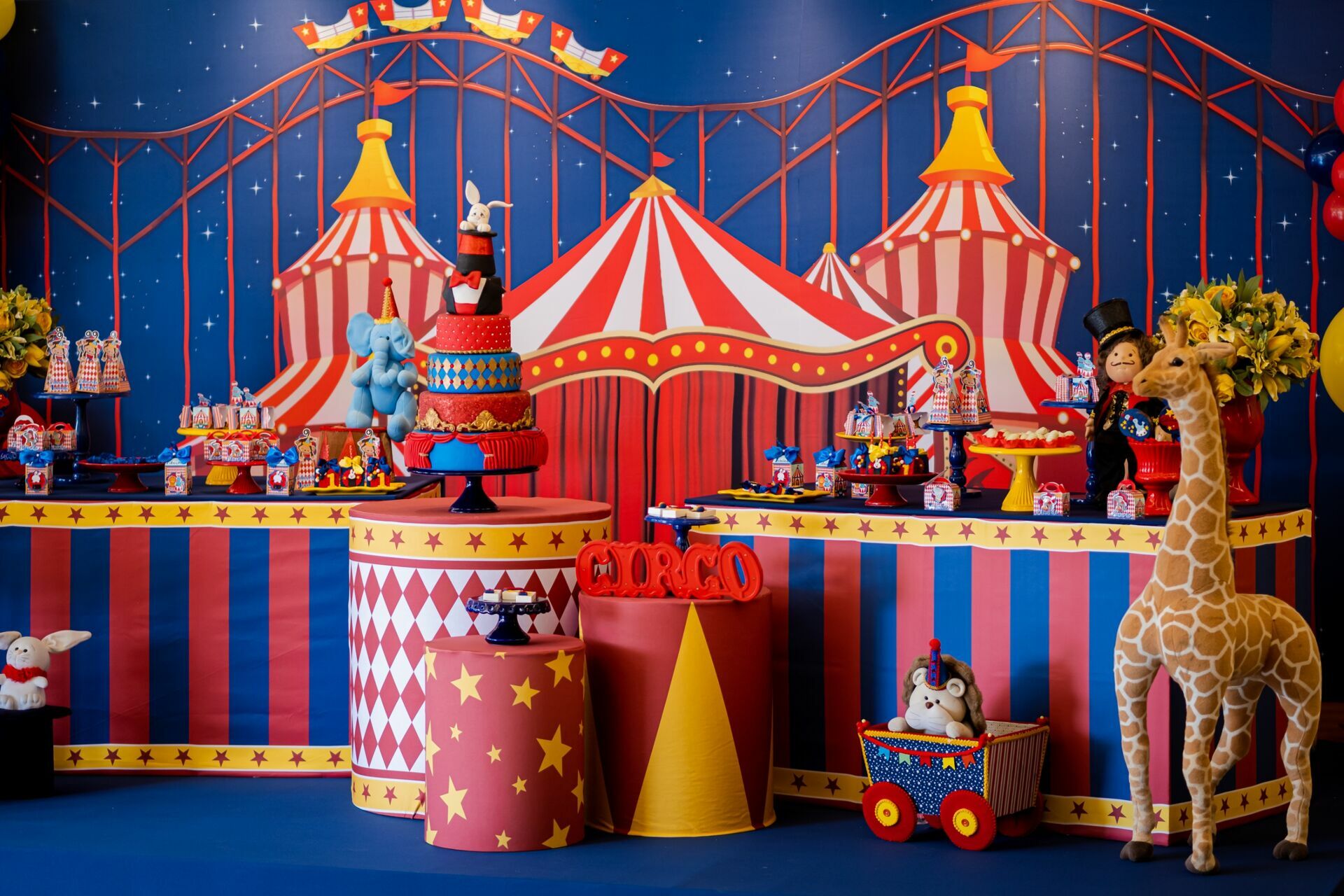 Foto Festa Infantil de 1 ano do Dudu • Espaço & Buffet Iluminar Festa - Imagem 6