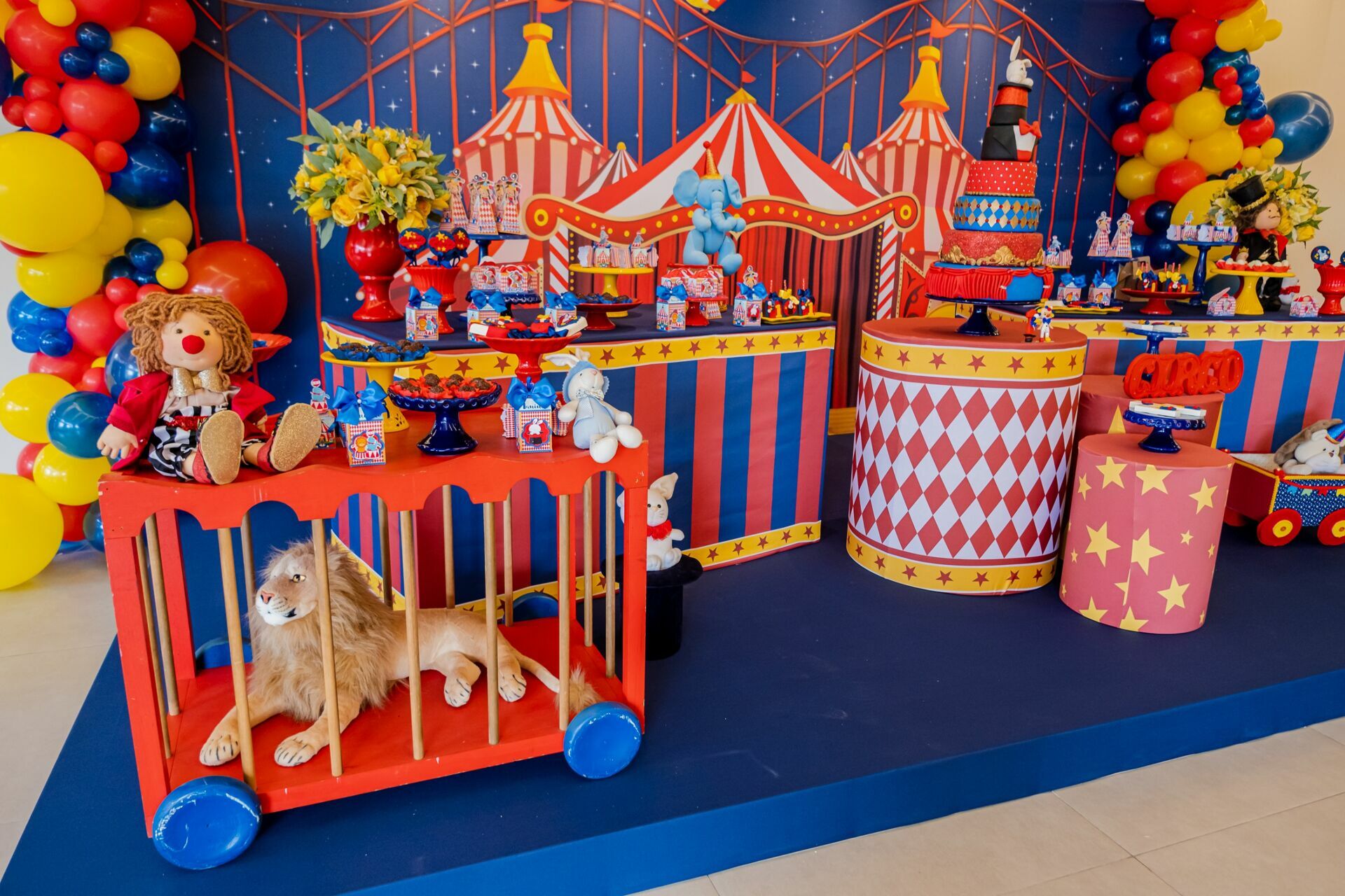 Foto Festa Infantil de 1 ano do Dudu • Espaço & Buffet Iluminar Festa - Imagem 10