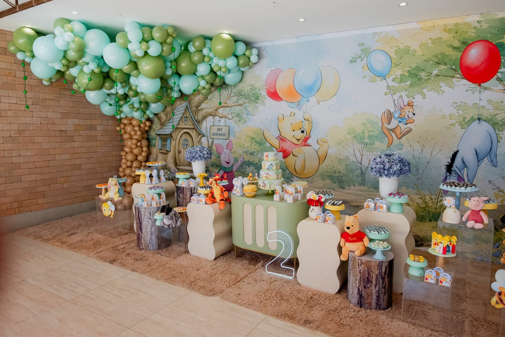 Foto Festa Infantil de 2 Anos do Benjamin • Espaço Caramelados Garden - Imagem 7